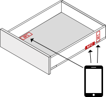 schublade NFC